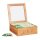 relaxdays Teebox braun 22,0 x 22,0 cm  ( 10024614_0 )