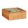 relaxdays Teebox braun 22,0 x 22,0 cm  ( 10024614_0 )