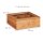 relaxdays Teebox braun 22,0 x 22,0 cm  ( 10024614_0 )