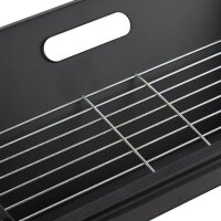 relaxdays Holzkohlegrill 45,5 x 30,0 x 30,0 cm, 1 St.
