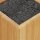 relaxdays Messerblock silber, braun, 1 St.