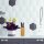 relaxdays Messerblock silber, braun, 1 St.