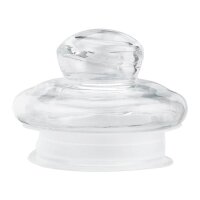 relaxdays Vorratsdosen-Set transparent 1,0 l, 1 Set