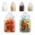 relaxdays Vorratsdosen-Set transparent 1,0 l, 1 Set