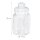 relaxdays Vorratsdosen-Set transparent 1,0 l, 1 Set