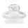 relaxdays Vorratsdosen-Set transparent 1,0 l, 1 Set