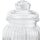 relaxdays Vorratsdosen-Set transparent 1,0 l, 1 Set