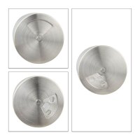 relaxdays Gewürzstreuer-Set silber, 12 St.