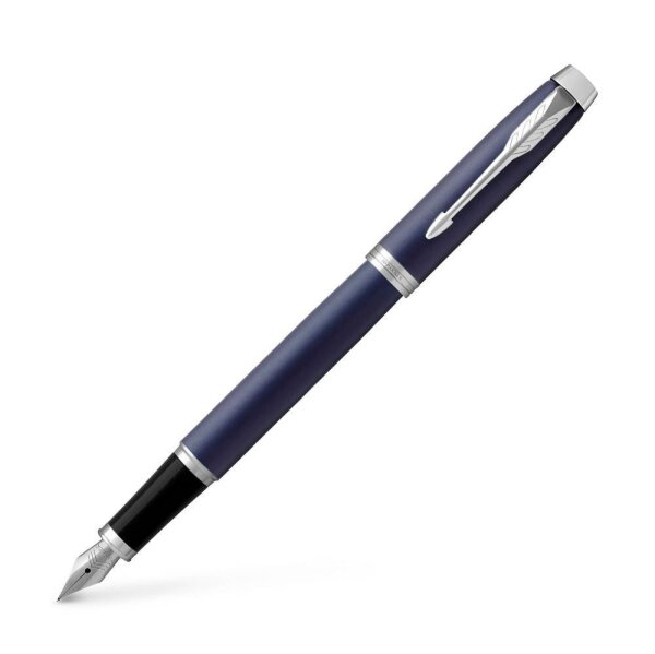 PARKER IM Matte Blue Patronenfüller blau M (mittel), 1 St.