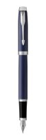 PARKER IM Matte Blue Patronenfüller blau M (mittel),...