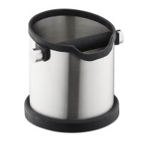 relaxdays Abklopfbehälter silber 1,8 l, 1 St.