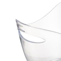 relaxdays Flaschenkühler transparent