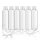 relaxdays Trinkflaschen transparent 500,0 ml, 6 St.