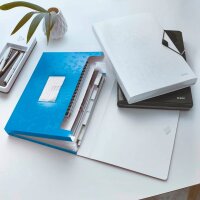 LEITZ Fächermappe WOW 4589 6 Fächer blau, 1 St.