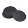 relaxdays Schieferplatten grau Ø 25,0 cm, 6 St.