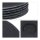 relaxdays Schieferplatten grau Ø 25,0 cm, 6 St.