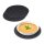 relaxdays Schieferplatten grau Ø 25,0 cm, 6 St.