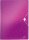 LEITZ Fächermappe WOW 4589 6 Fächer violett, 1 St.