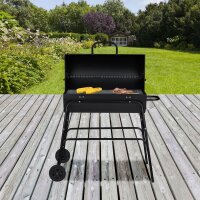 relaxdays Holzkohlegrill 103,0 x 64,5 x 96,5 cm, 1 St.