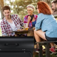 relaxdays Holzkohlegrill 103,0 x 64,5 x 96,5 cm, 1 St.