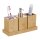 relaxdays Badaccessoires-Set braun, 1 Set