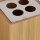 relaxdays Badaccessoires-Set braun, 1 Set