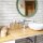 relaxdays Badaccessoires-Set braun, 1 Set