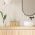 relaxdays Badaccessoires-Set braun, 1 Set