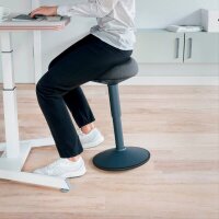 LEITZ Sitz- & Stehhocker Ergo Active 65440089 dunkelgrau, 1 St.