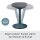 LEITZ Sitz- & Stehhocker Ergo Active 65440089 dunkelgrau, 1 St.