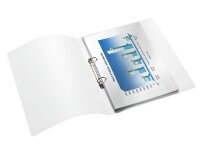 LEITZ WOW Ringbuch 2-Ringe eisblau-metallic 3,2 cm DIN...