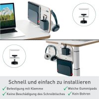 LEITZ Pegboard Anbau-Schreibtisch-Organizer weiß , 1 St.