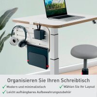 LEITZ Pegboard Anbau-Schreibtisch-Organizer weiß , 1 St.