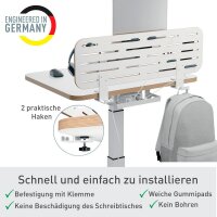 LEITZ Pegboard Anbau-Schreibtisch-Organizer weiß , 1 St.