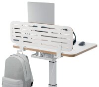 LEITZ Pegboard Anbau-Schreibtisch-Organizer weiß , 1 St.