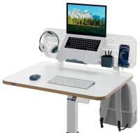LEITZ Pegboard Anbau-Schreibtisch-Organizer weiß , 1 St.