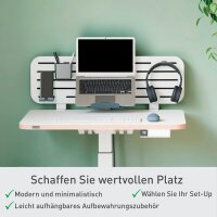 LEITZ Pegboard Anbau-Schreibtisch-Organizer weiß , 1 St.