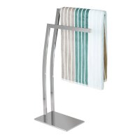 relaxdays Handtuchständer WIMEDO silber, 1 St.
