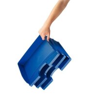 LEITZ Briefablage Standard quer Plus blau DIN A4, 1 St.