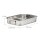relaxdays Bräter M silber 33,0 x 23,5 cm 2-tlg., 1 St.