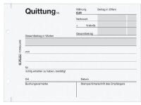 herlitz Quittung, MwSt. separat ausgewiesen Formularbuch...