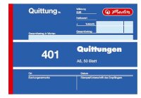 herlitz Quittung, MwSt. separat ausgewiesen Formularbuch 401, 1 St.
