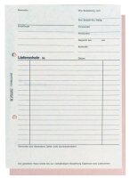 herlitz Lieferschein mit Empfangsschein Formularbuch 201, 1 St.