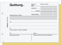 herlitz Quittung mit MwSt. separat ausgewiesen Formularbuch 402, 1 St.