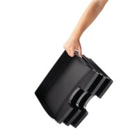 LEITZ Briefablage Standard quer Plus schwarz DIN A4, 1 St.