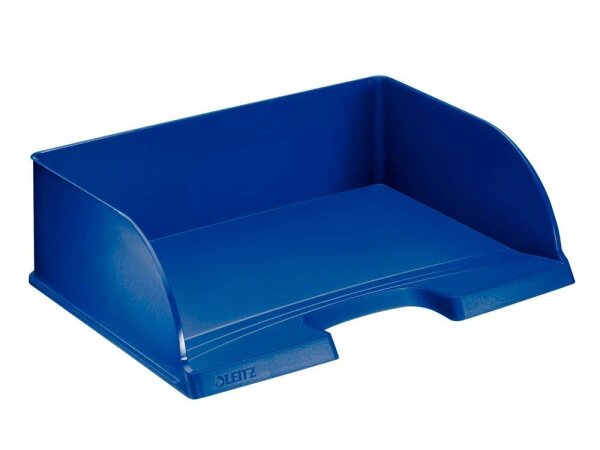 LEITZ Briefablage Jumbo quer Plus blau DIN A4, 1 St.