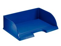 LEITZ Briefablage Jumbo quer Plus blau DIN A4, 1 St.