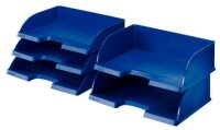 LEITZ Briefablage Jumbo quer Plus blau DIN A4, 1 St.
