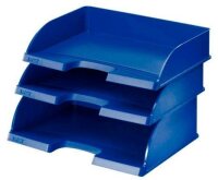 LEITZ Briefablage Jumbo quer Plus blau DIN A4, 1 St.