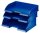 LEITZ Briefablage Jumbo quer Plus blau DIN A4, 1 St.